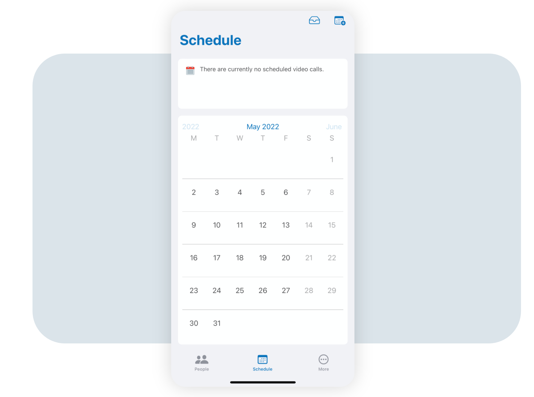 Prison Video call scheduler